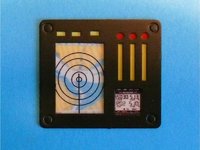 Radardisplay - eckig - kleine Farbabplatzer auf dem Rahmen Radardisplay - eckig - kleine Farbabplatzer auf dem Rahmen